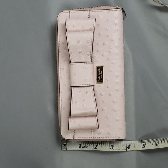 NWOT Kate Spade New York Light Pink Bow Wallet - Picture 14 of 14